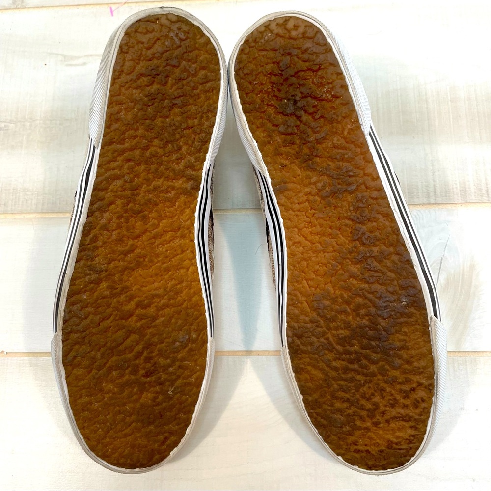 Coach Signature Kivy Brown Sequin Sneakers 9B - Picture 8 of 9